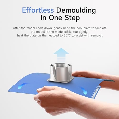 Cold Low Temperature Build Plate for Bambu Lab 355x346mm Cold Plate-Blue
