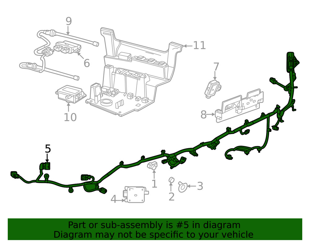 Genuine GM Harness 85540348