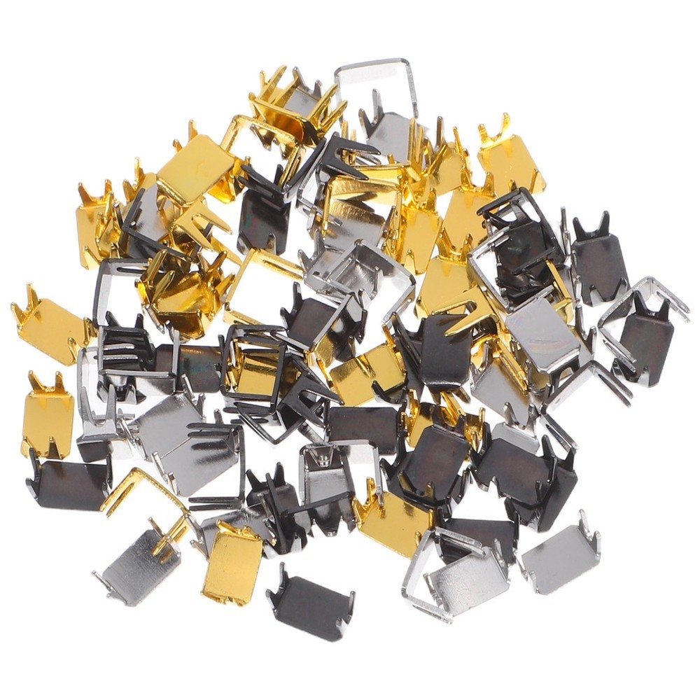 90 Pcs Zipper Insertion Pin Replacement Accessories Bottom Stopper
