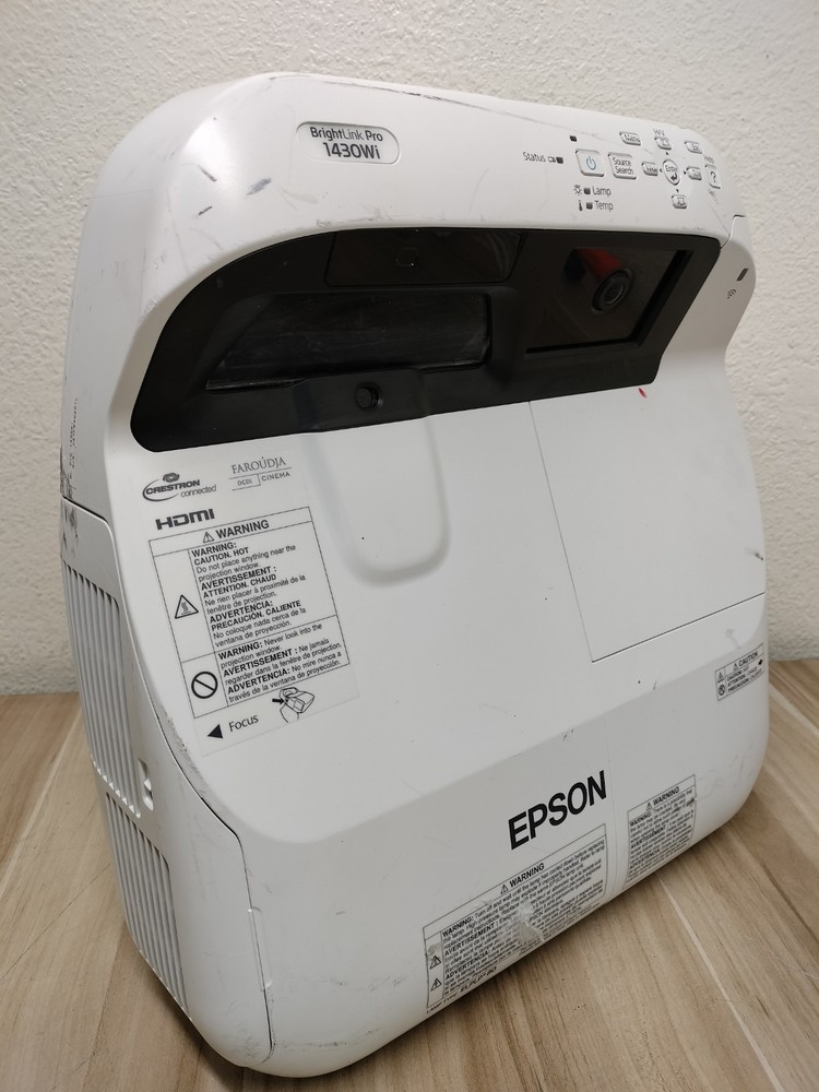 Epson BrightLink Pro 1430Wi Projector  3LCD Model : H665A