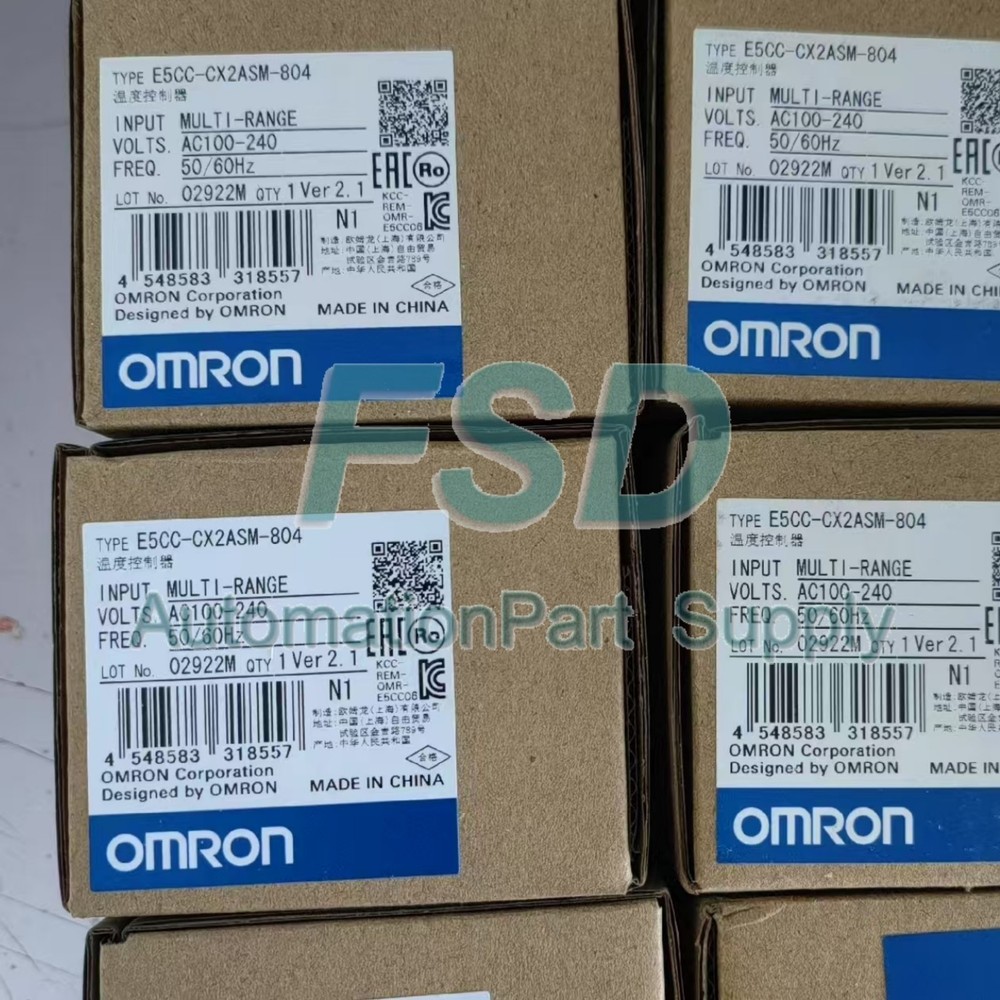 OMRON E5CC-CX2ASM-804 100-240VAC Temperature Controller 1 PCS New in Box