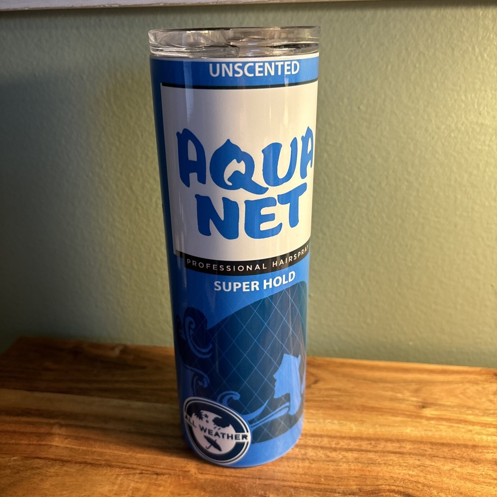 Aqua Net Can Drink Tumbler