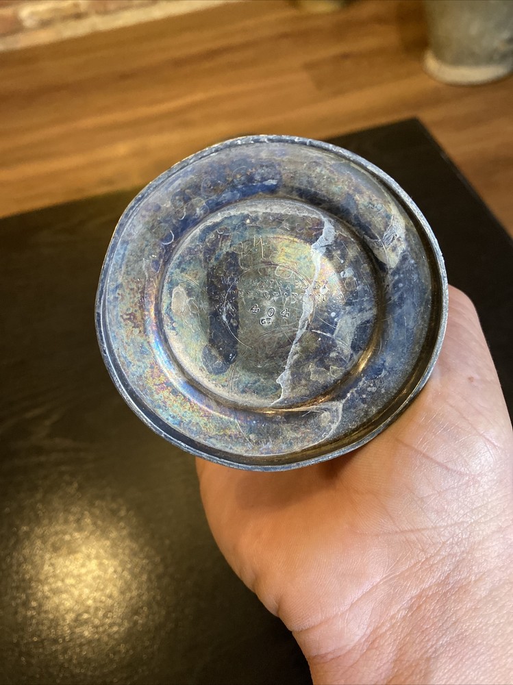Antique Reed & Barton Silver Plated Goblet Cup, 404