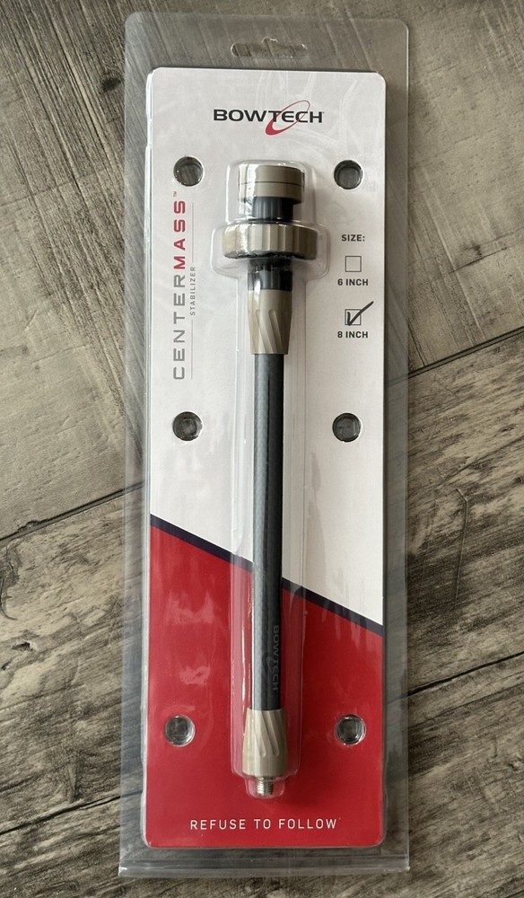 Bowtech CenterMass 8” Stabilizer (Sandstone)