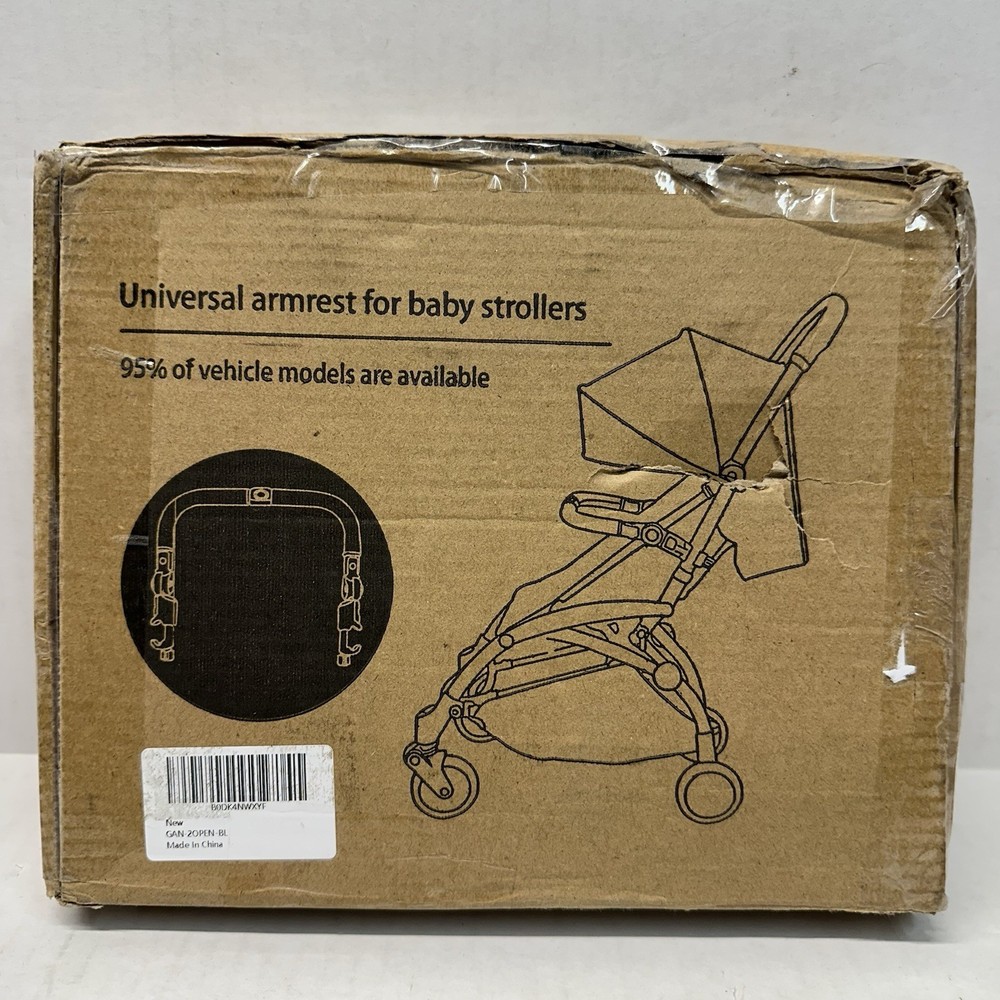 Stroller Bumper Bar Angle Adjustable Armrest Stroller Handle PebTA
