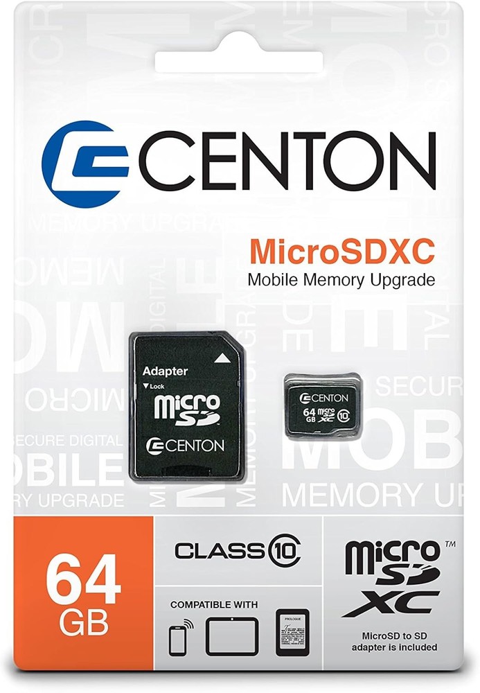 Centon 64gb Class 10 Uhs-i microSDXC Card