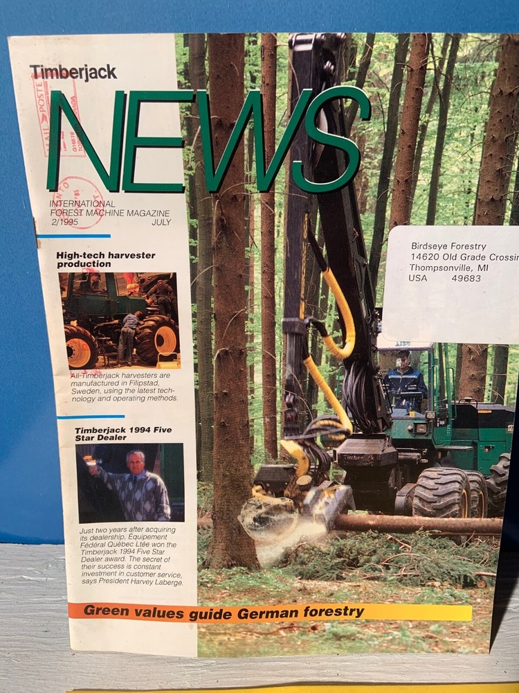 Timberjack News Forestry Logger Logging