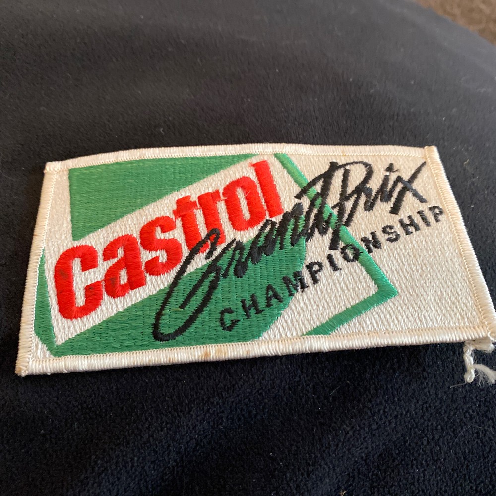 VTG CASTROL GRAND PRIX CHAMPIONSHIP Iron On Patch