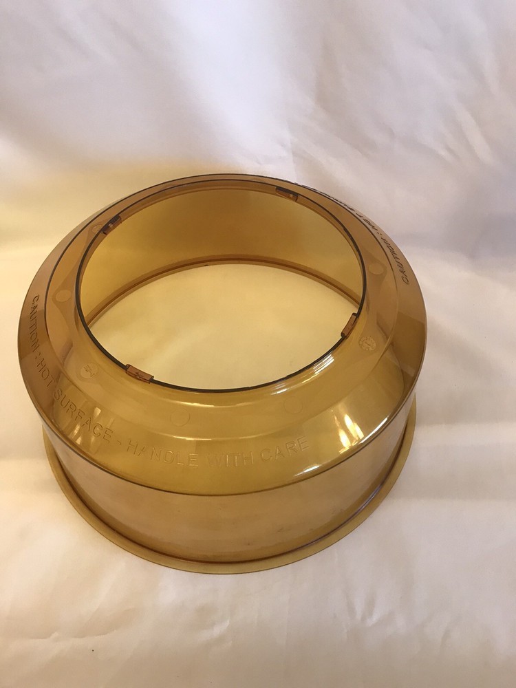 Nuwave Pro Plus Infrared Oven 20632 Amber Plastic Dome Replacement Part Only