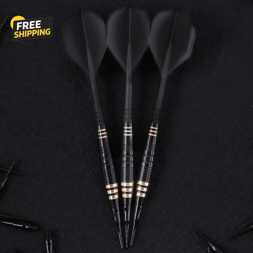 Professional Soft Tip Darts Set 18 Grams with 30 Extra Dart Tips
