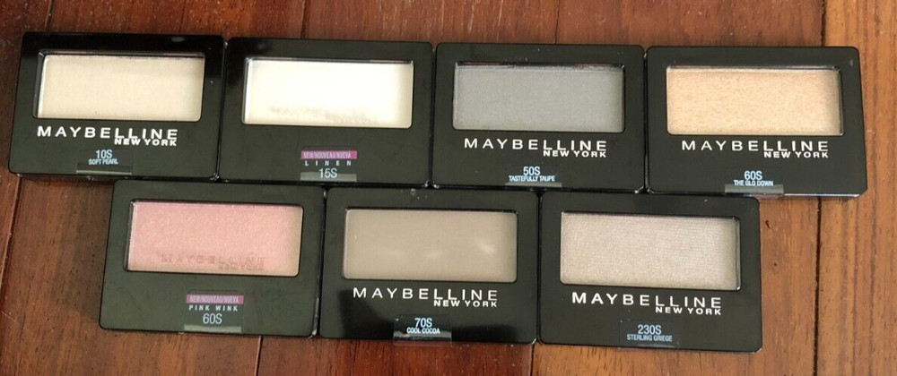 3 Maybelline Expertwear Eyeshadow Singles (You Choose)
