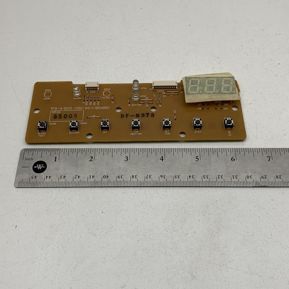 Sanyo 624 216 2049 Freezer Display PCB Assembly