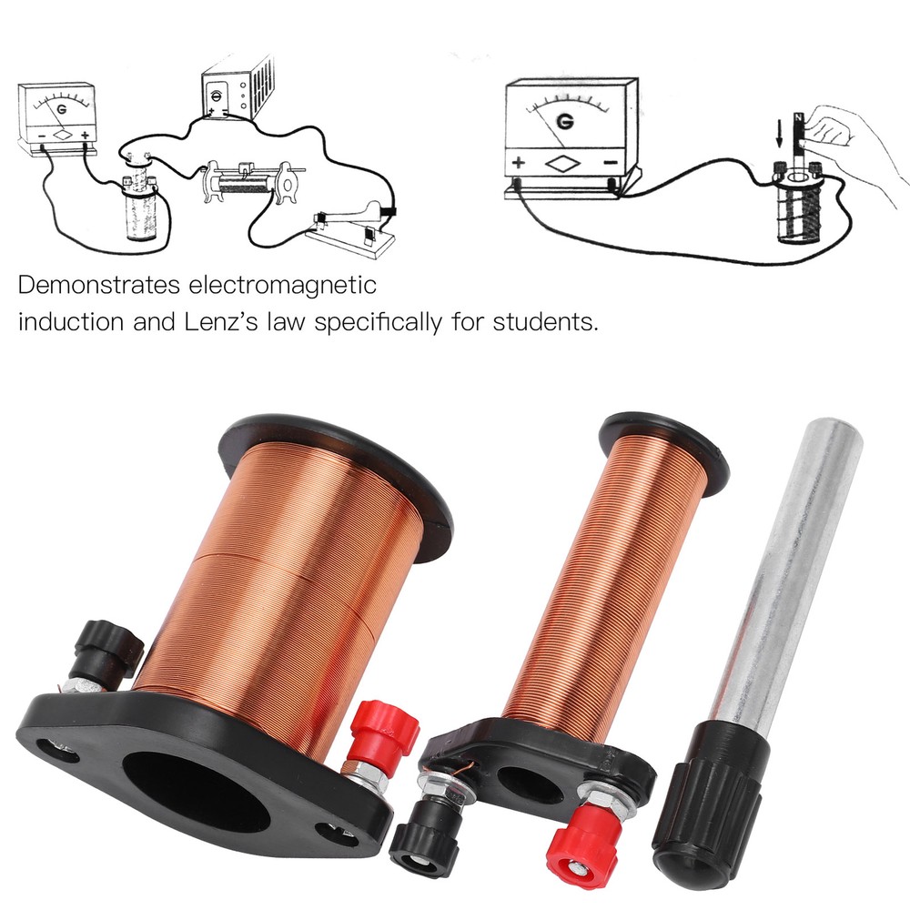 Primary Secondary Coil Electromagnetic Induction Coil Experiment Instrument For