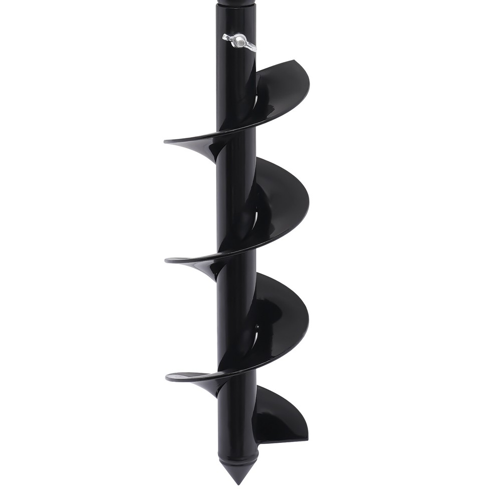 Hand Post Hole Digger Ground Digger Earth Auger Planter with Non-Slip Handle