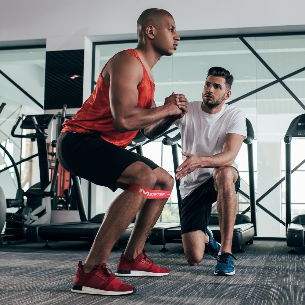 Natural Rubber Resistance Bands 5 Loop Set for Flexibility and Strength Training