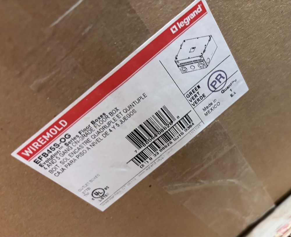 WIREMOLD LEGRAND EFB45S-OG