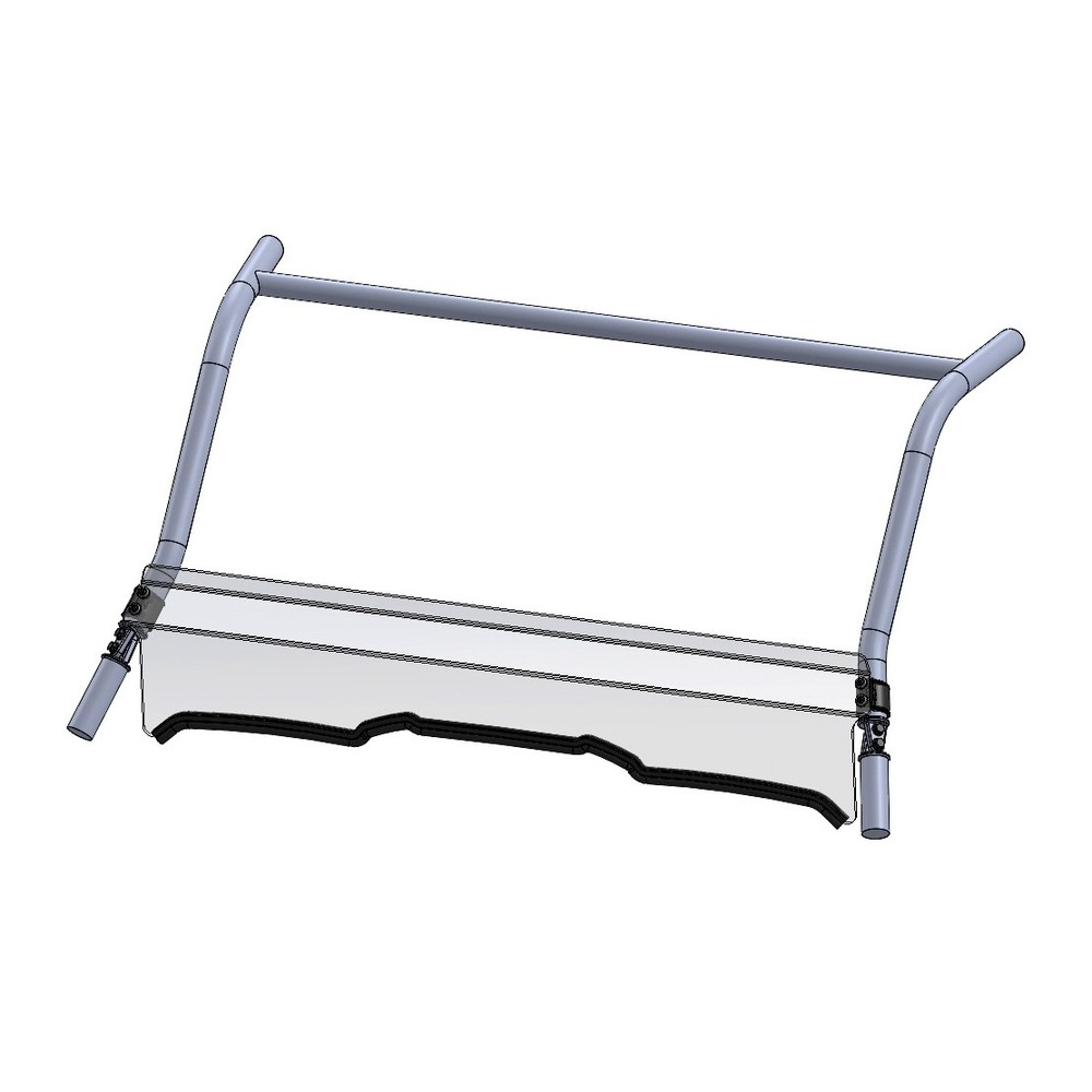 Direction 2 Short Windshield - Scratch Resistant YAMAHA