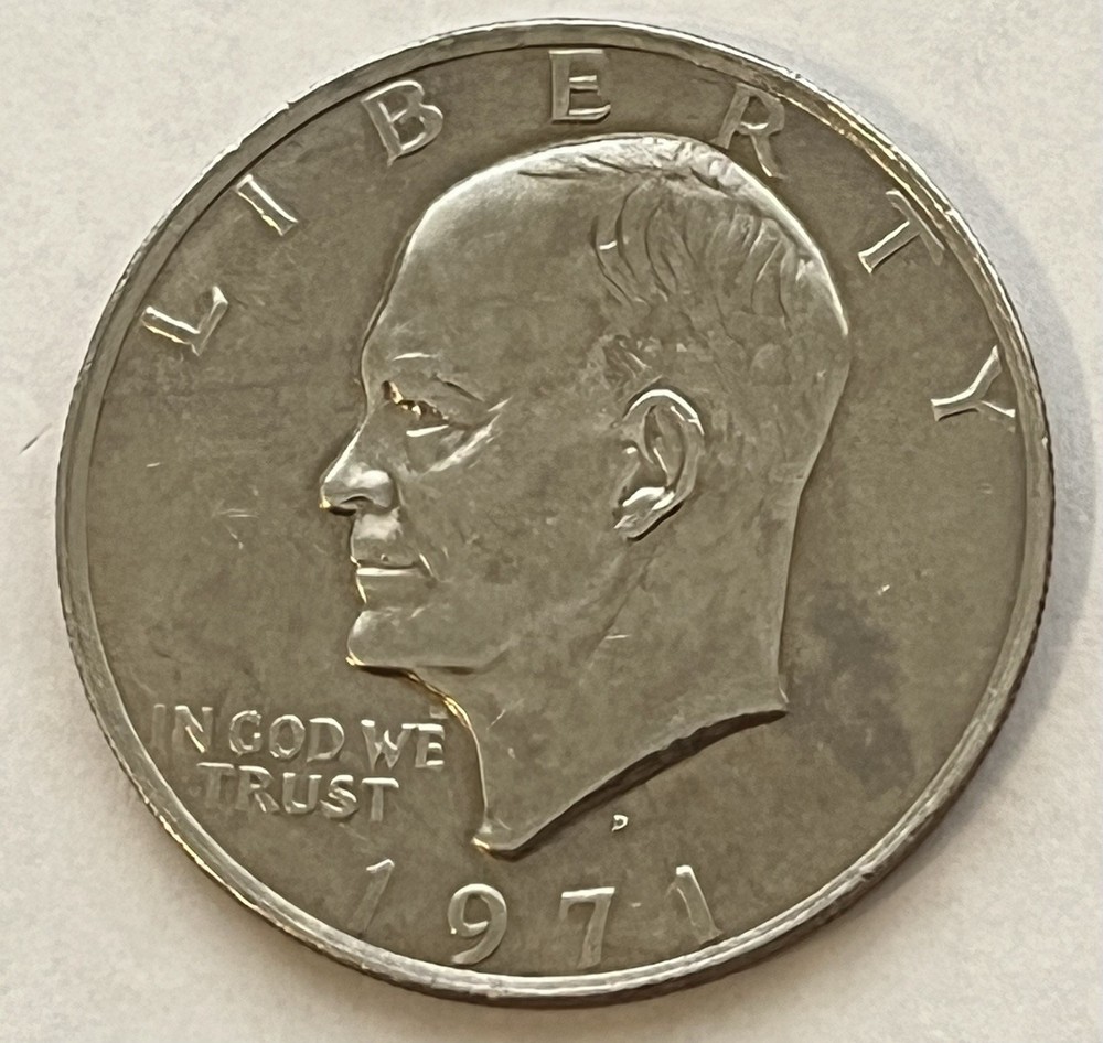 1971-D Eisenhower Clad Circulated Dolar