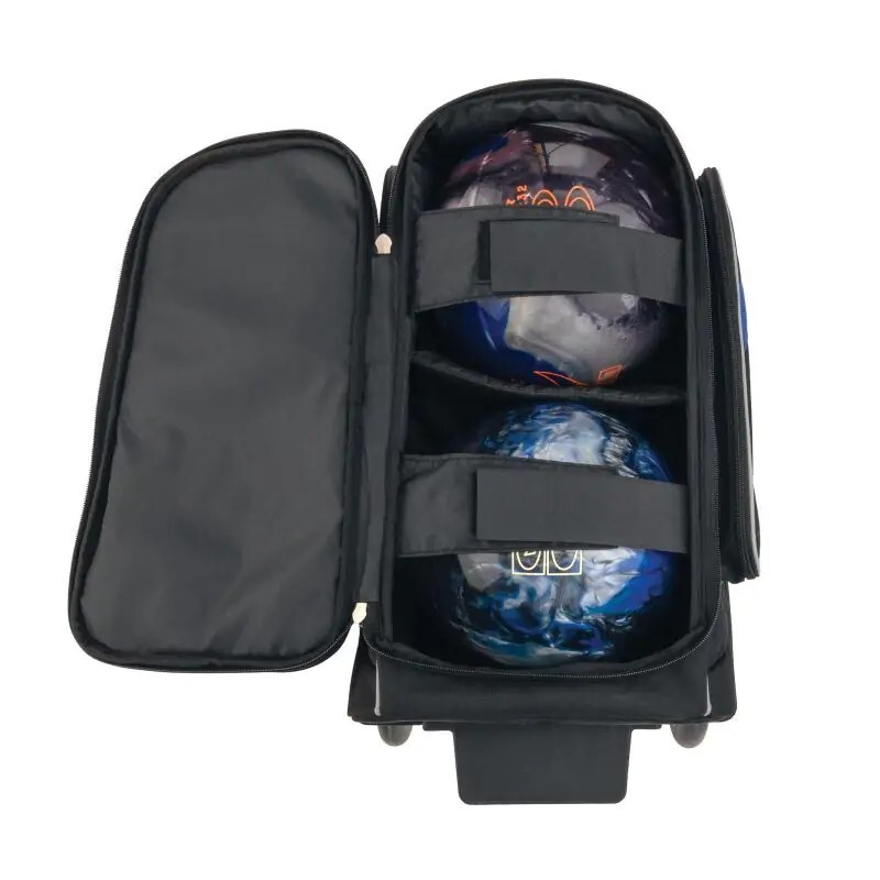 Brunswick Charger 2 Ball Roller Bowling Bag Red