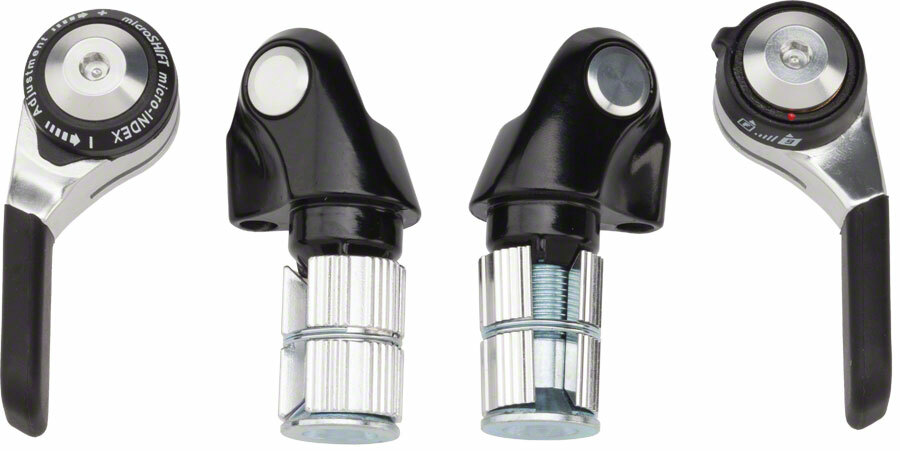 MicroSHIFT Bar End Shifter Set 9 Speed Shimano Compatible