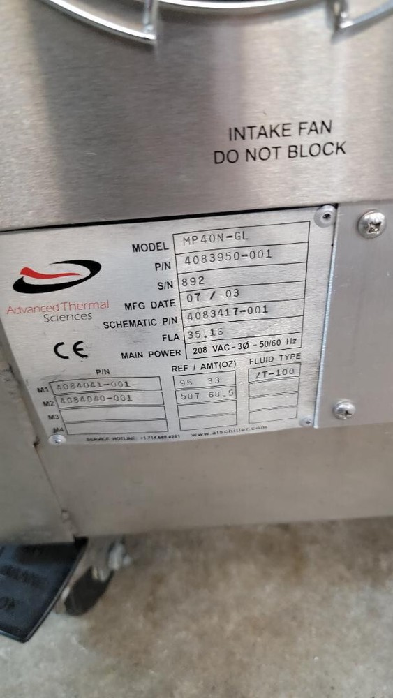 Advanced Thermal Sciences MP4ON-GL