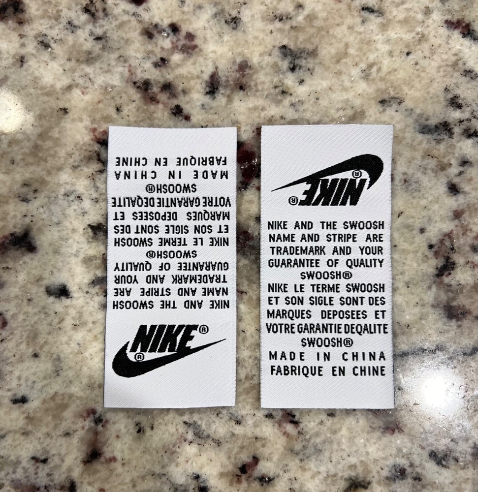 Replacement Nike/Jordan 1 Tongue Tags