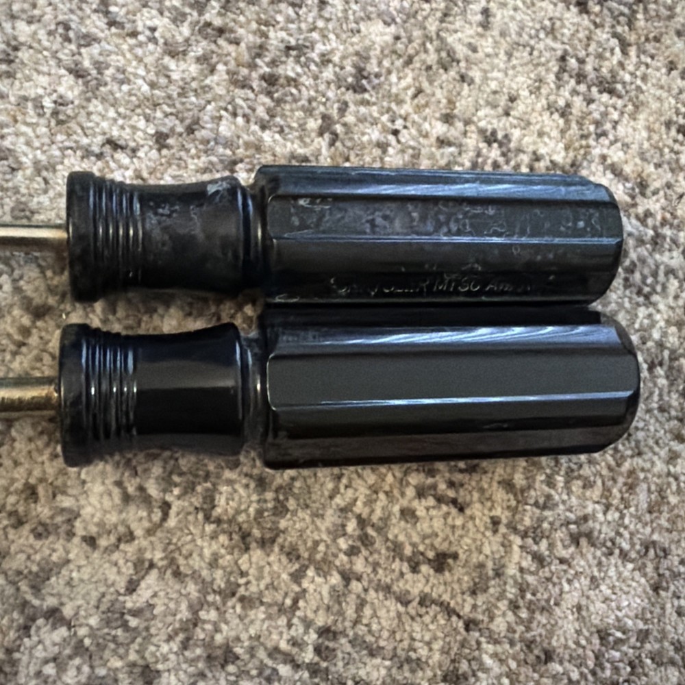 CHRYSLER MTSC GOLD TOOL AWARD PHILLIPS METRA TOOL SCREWDRIVERS