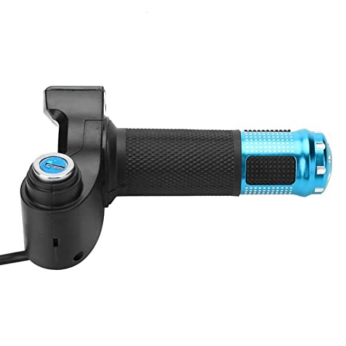 Throttle Grip LCD Screen Throttle Accelerator Handle Grips with Cable and Key