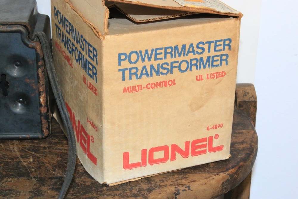 LIONEL #6-4090 POWERMASTER MULTI-CONTROL TRANSFORMER W/ BOX WORKS