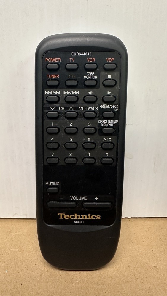 Technics SA-EX110 2 Ch Receiver AM FM Stereo System Phono Input Remote Bundle