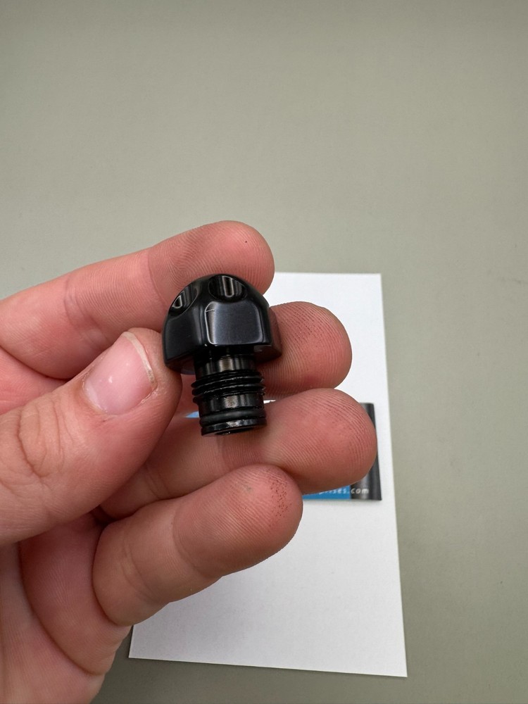 System X Intimidator Ram Cap-Gloss Black