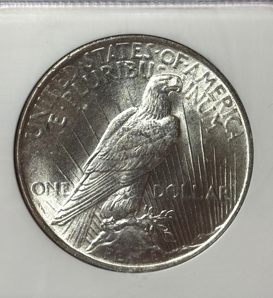 1924 Peace Dollar $1 NGC MS63