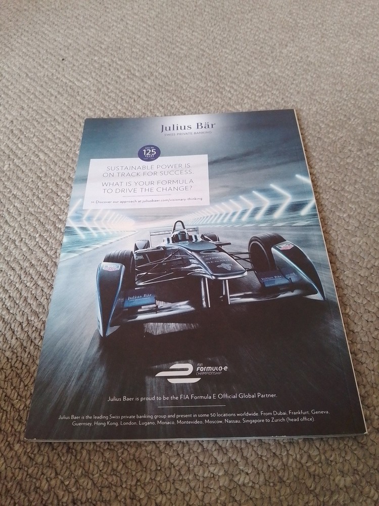 FIA Formula E ePrix Programme London 2015. Vgc