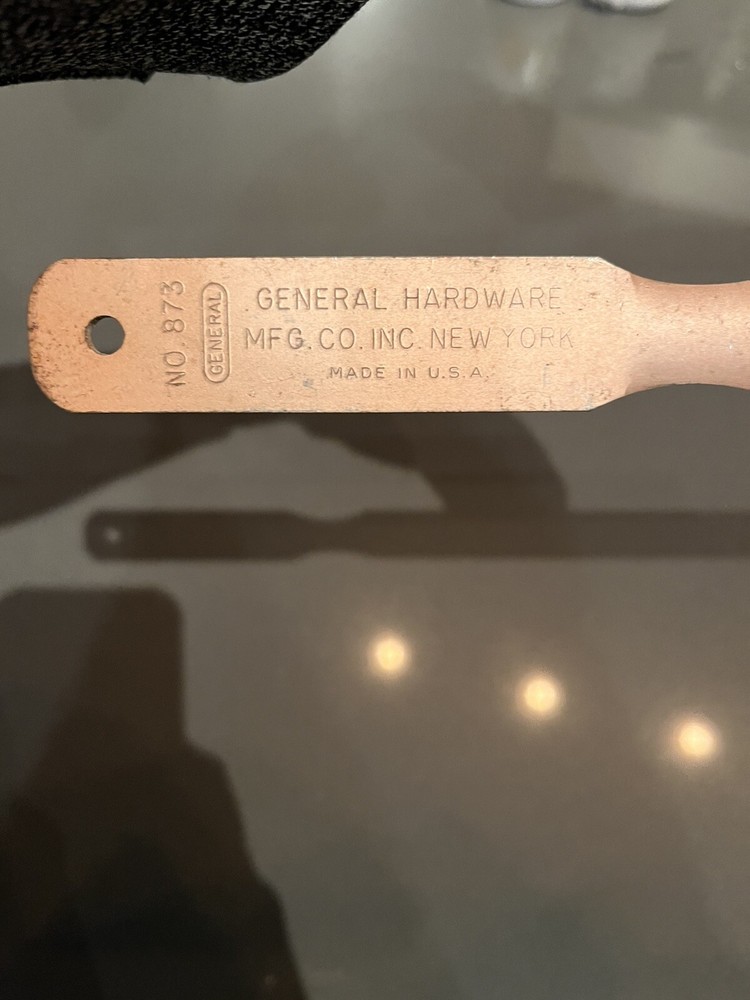 Vintage General Hardware File No 873