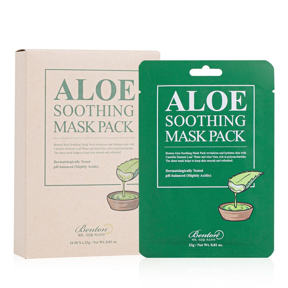 BENTON Aloe Soothing Mask Pack 23g * 10ea SET