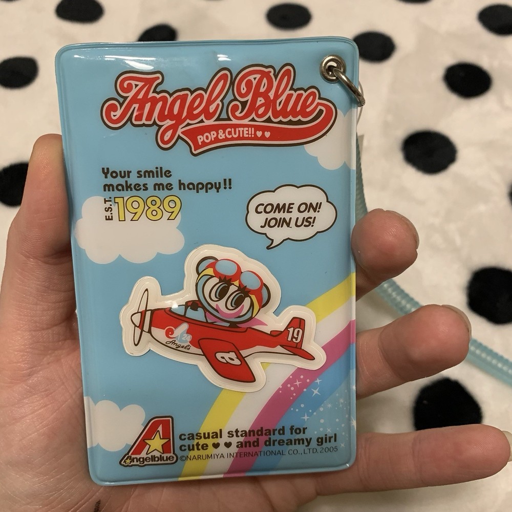 Japanese  Angel blue ID Tag