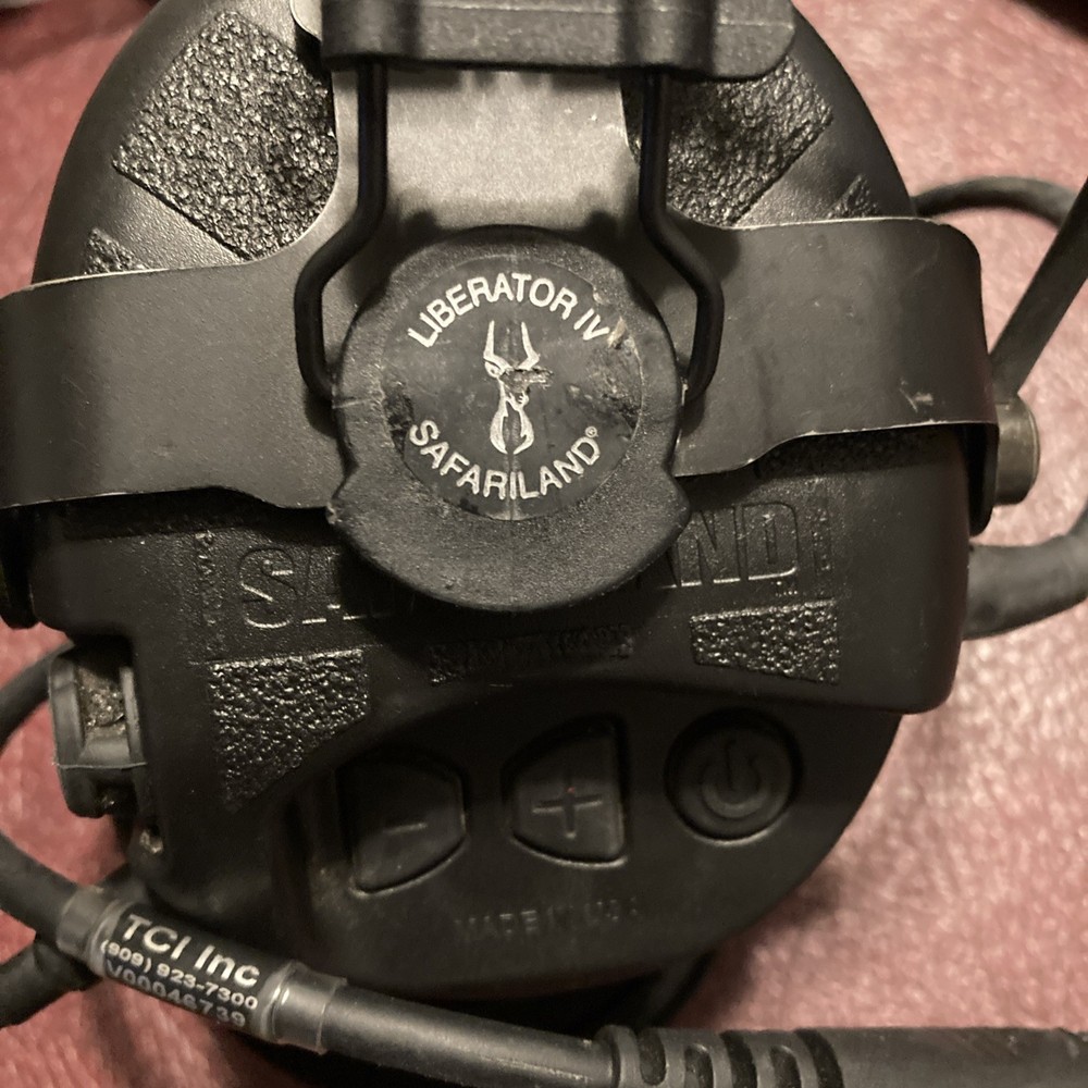 TCI Liberator IV Advanced Single Comm Headset and PTT System
