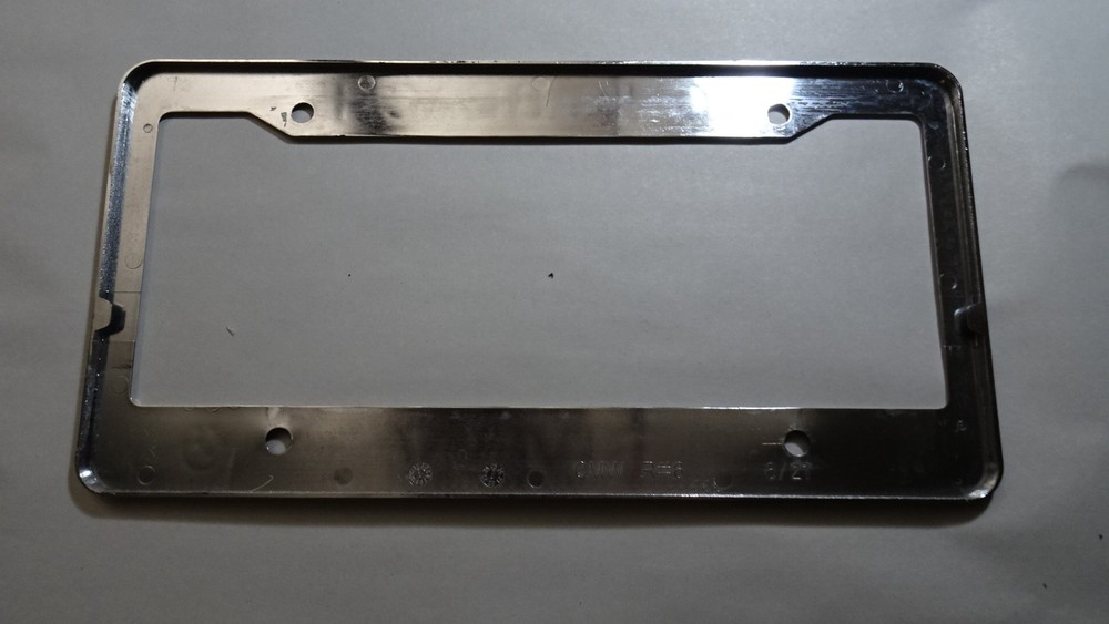BMW Long Beach License Plate Frame Dealership Plastic