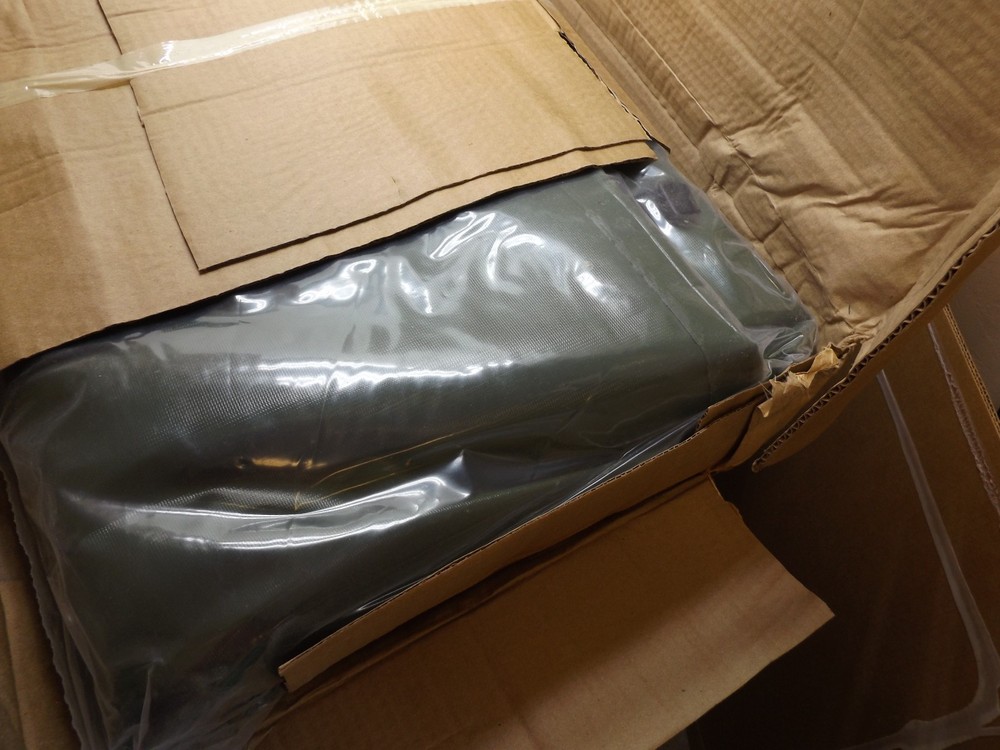 Green Vinyl Cargo Cover CUVC M1008/M1008A1 NSN 2540-01-191-8549 New Old Stock