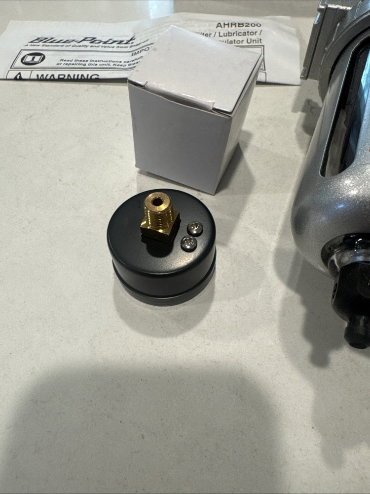 New Blue-Point AHRB200 1/2” Combination Filter/Lubricator/Regulator Compressor