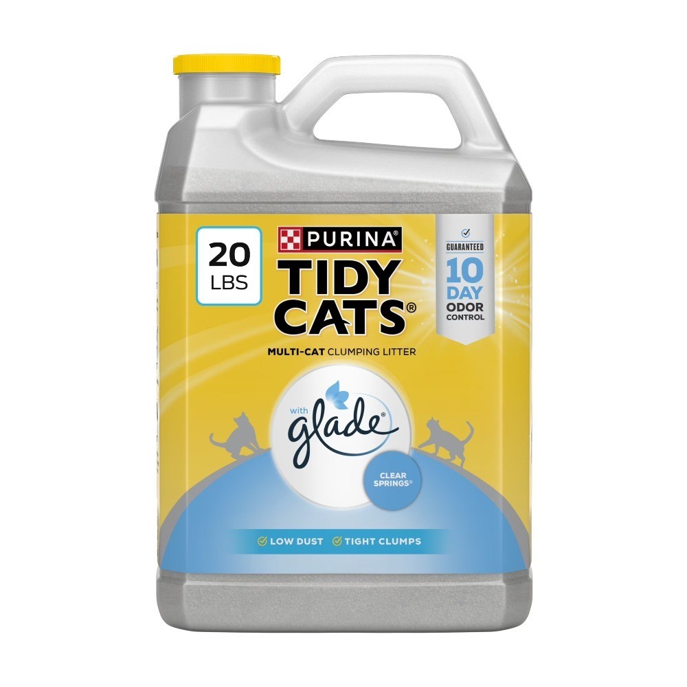 Clumping Multi-Cat Litter with Odor Control and Fresh Glade Scent