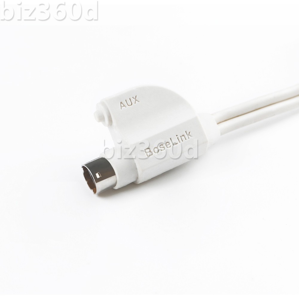 Bose-Wave Music System Multi-CD3 CD Changer Accessory BoseLink 9 Pin Cable White