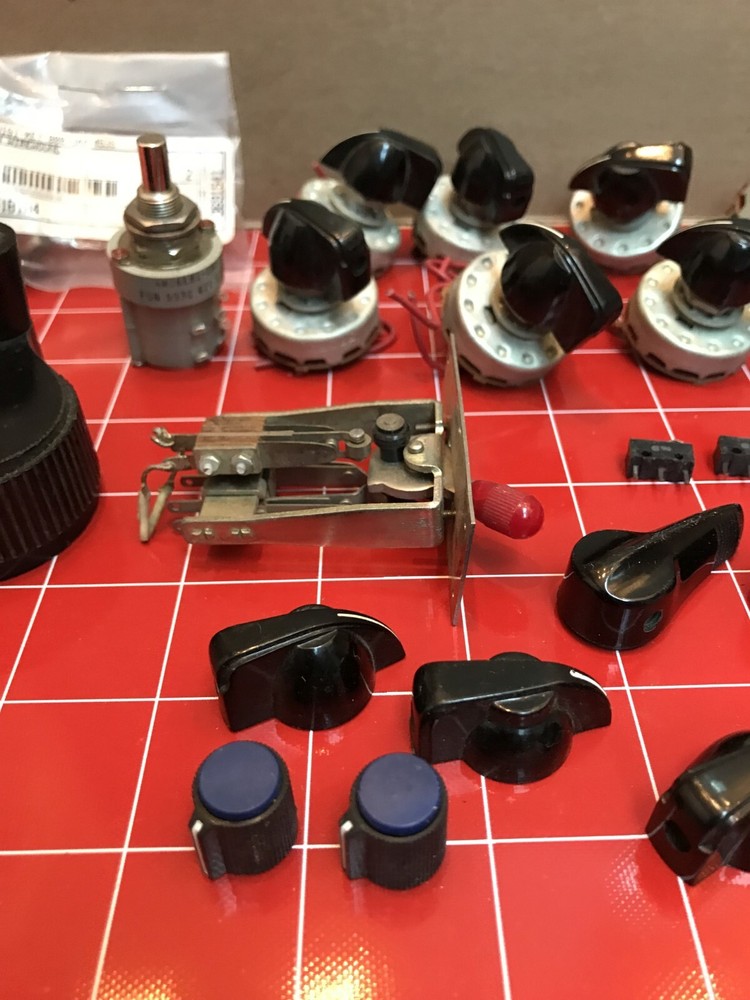 5 Position Rotary Switches Plastic Knobs 250 ohm 5w Pot