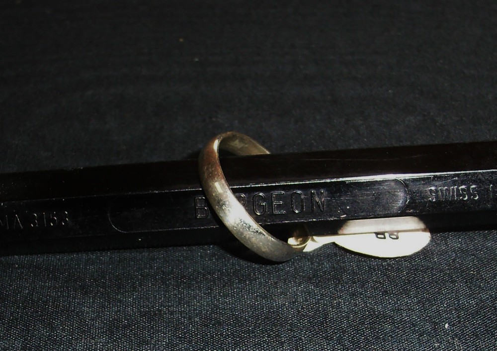STERLING SILVER 3MM PLAIN BAND RING - MADE IN USA - SOME SIZES 6 -13 AVAILABLE