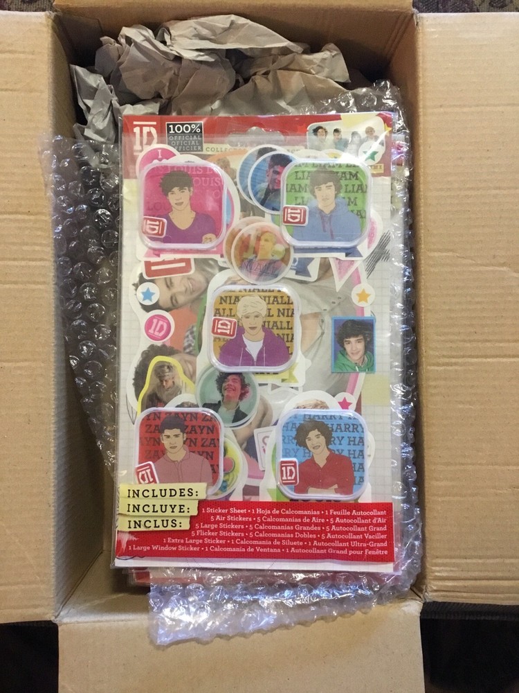(15) One Direction 1D Collector Sticker Packs