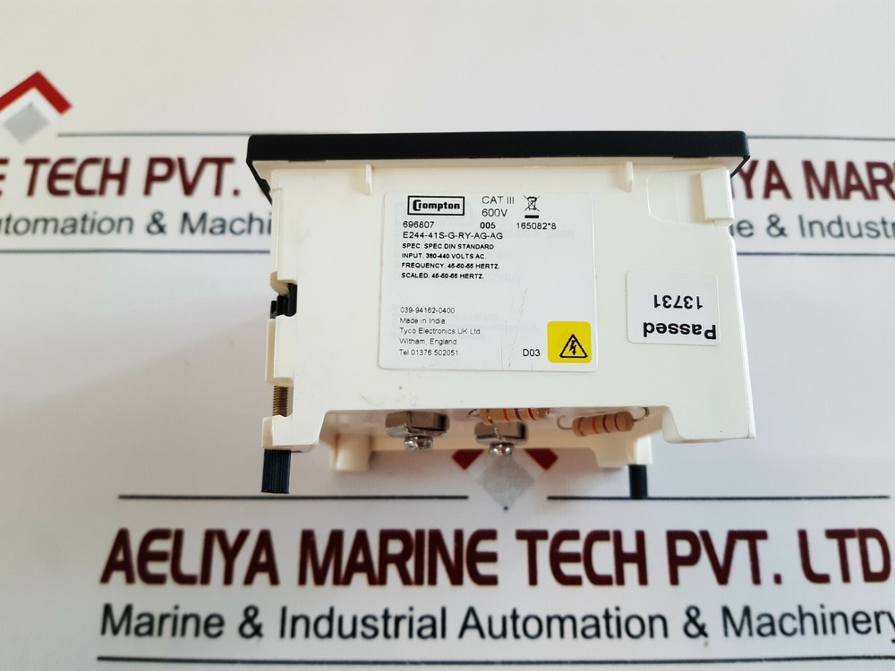 Crompton e244-41s-g-ry-ag-ag frequency meter