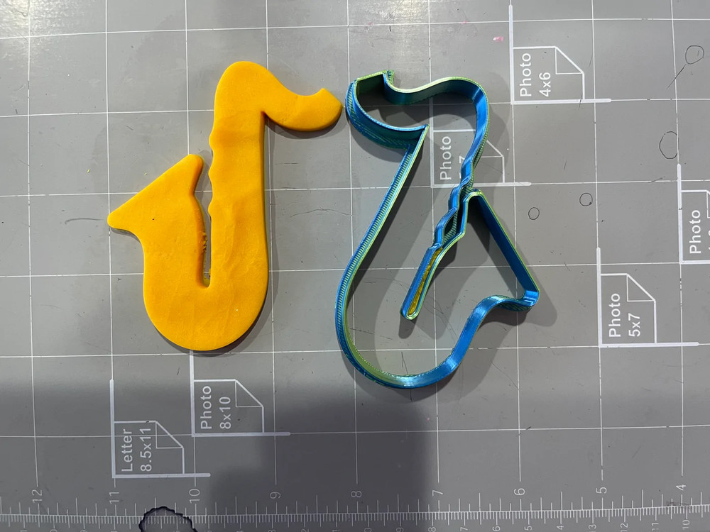 Saxophone Cookie Cutter