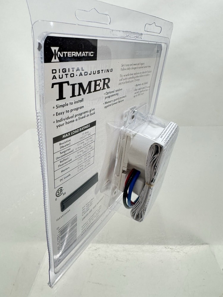 Intermatic SS8C Digital Auto Adjusting Sun Timer Programmable New Sealed
