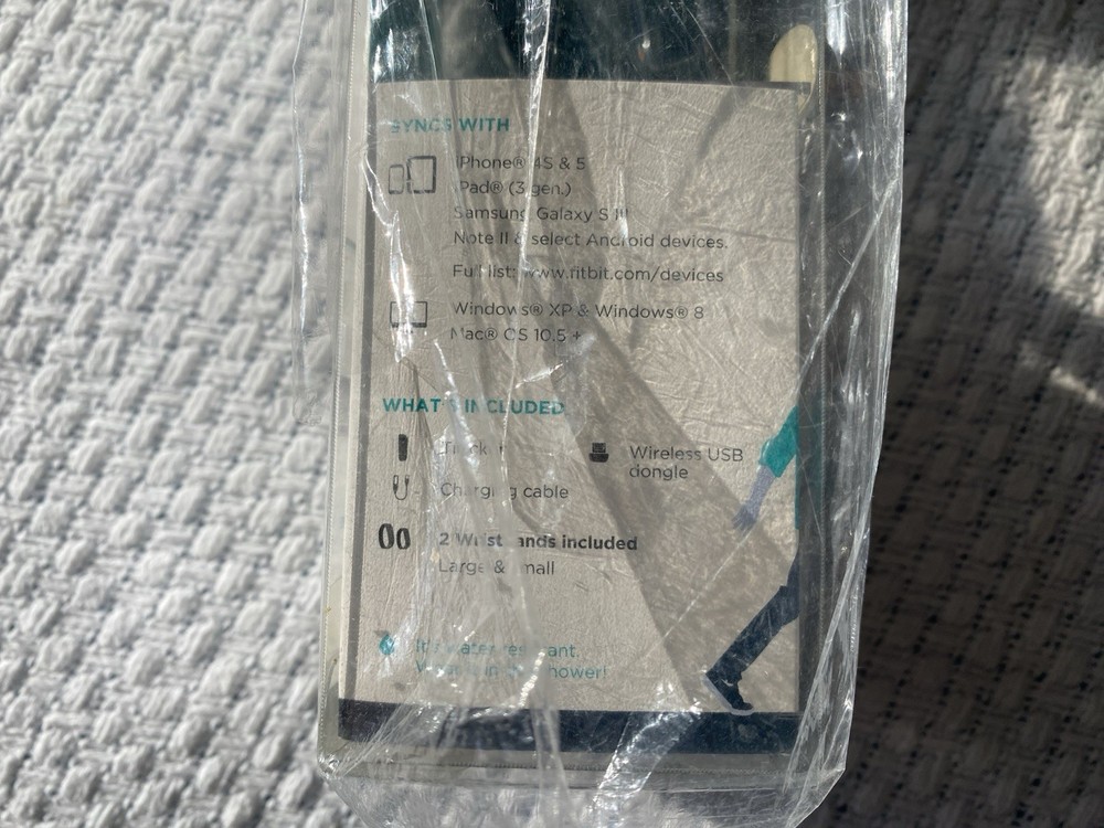 Fitbit Flex Green Wireless Activity Tracker Unopened New In Sealed Box