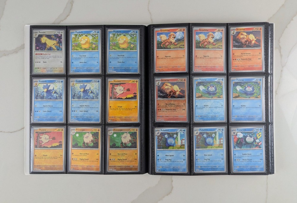 Pokémon 151 Partial Master Set w/ Binder + Promos!